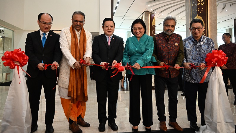 secretary general of asean officiates asean india artists camp exhibition 2025 Music Press Asia