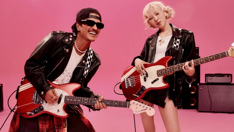 Bruno Mars Rose APT song hit 300 million in 22 days Music Press Asia