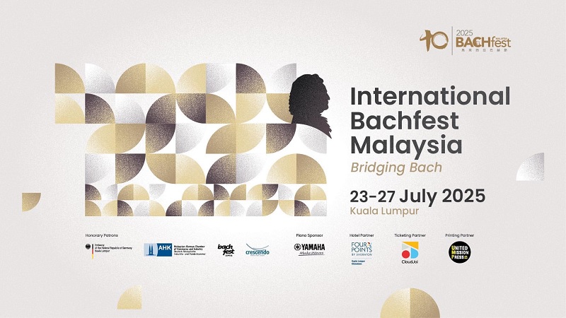 Bachfest Malaysia 2025 landscape poster Music Press Asia