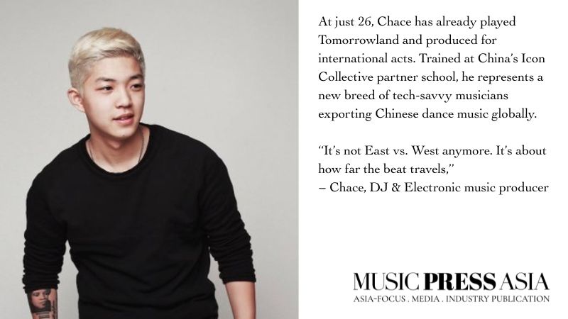 Chace Chinese DJ EDM Music Press Asia