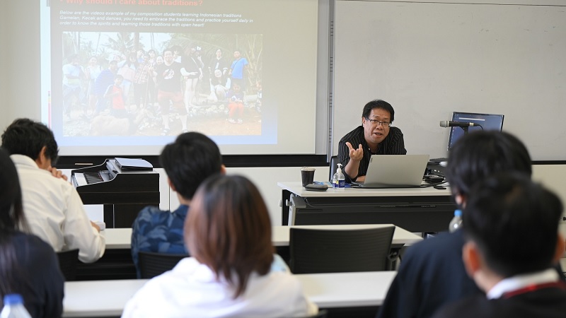 Dr Chong Kee Yong lecture Thailand International Composition Fest 2025 Music Press Asia