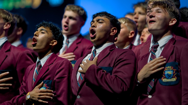 PRG performing at African Asia Pacific Choir Games 2025 Music Press Asia