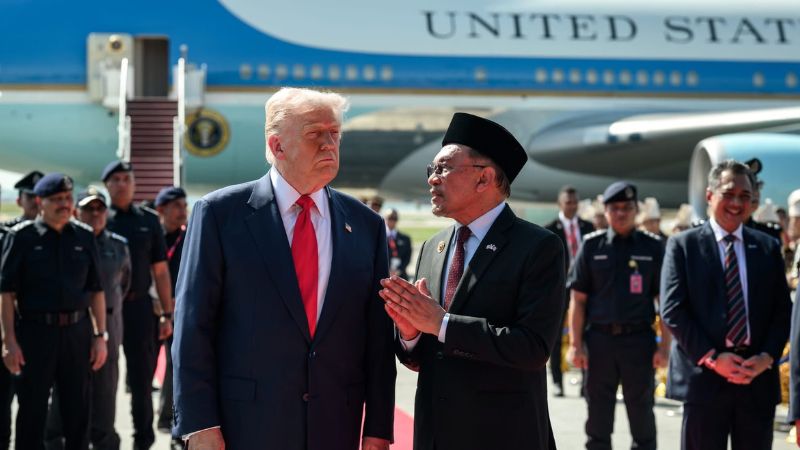 Donald Trump meets Anwar Ibrahim Music Press Asia